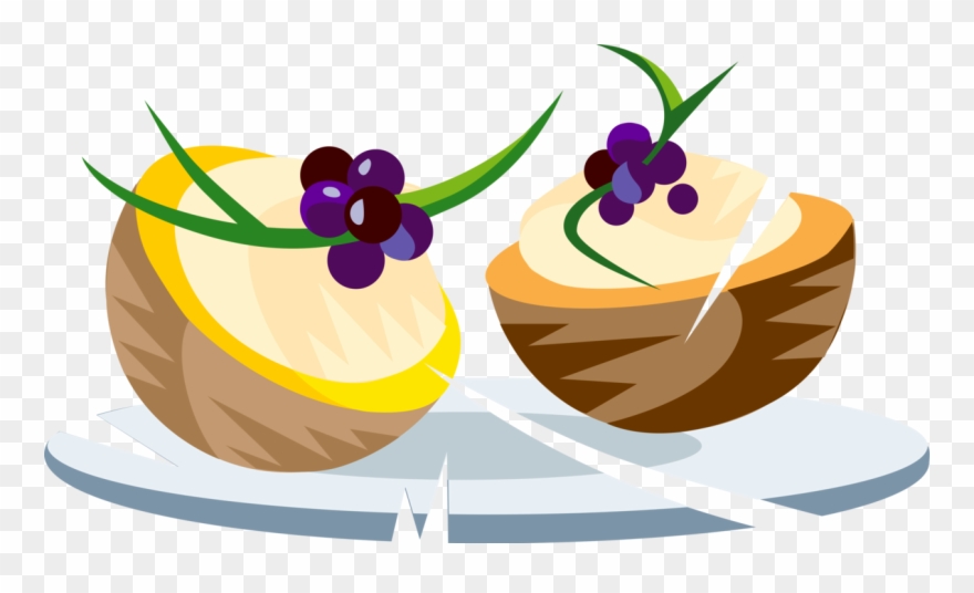Vector Illustration Of Cantaloupe Or Cantelope Honeydew Clipart