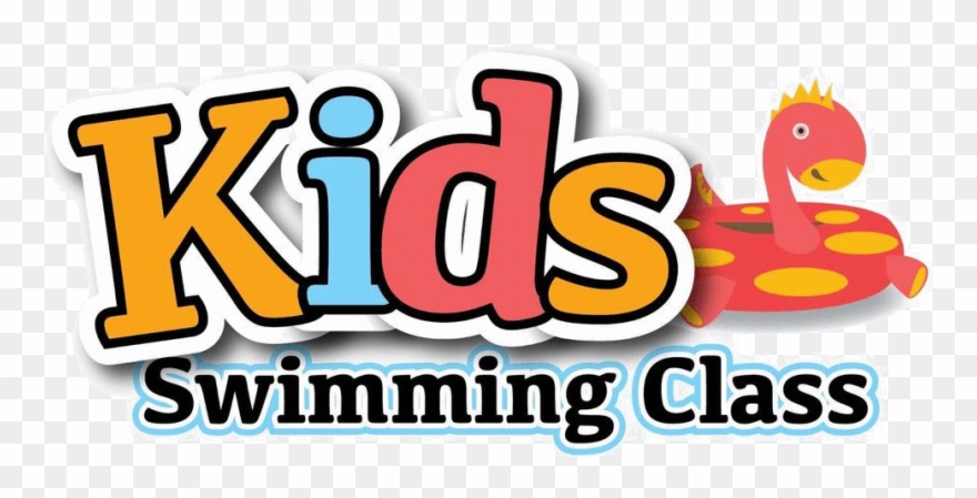 Kids Swimming Lessons - Swimming Kids Logo Clipart