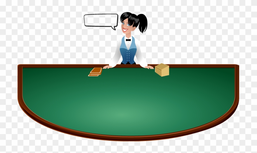 Select The Dealer's Face-up Card Value - Cartoon Clipart