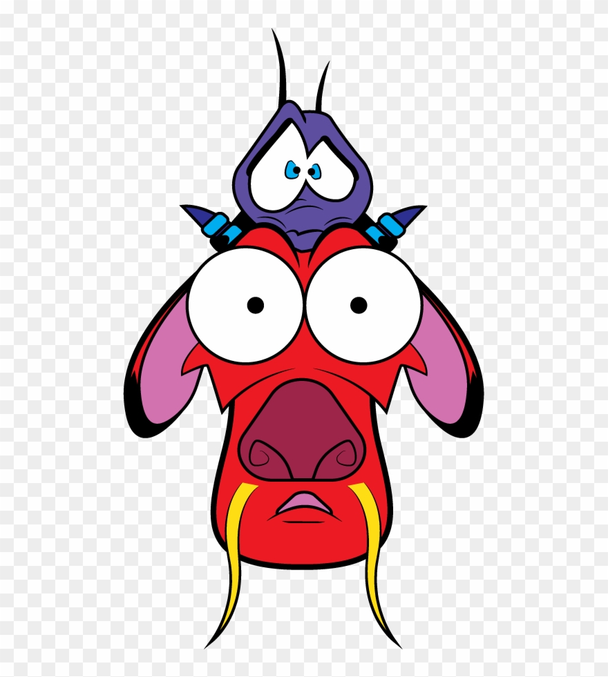 Mushu And Cricky - Mushu Clipart