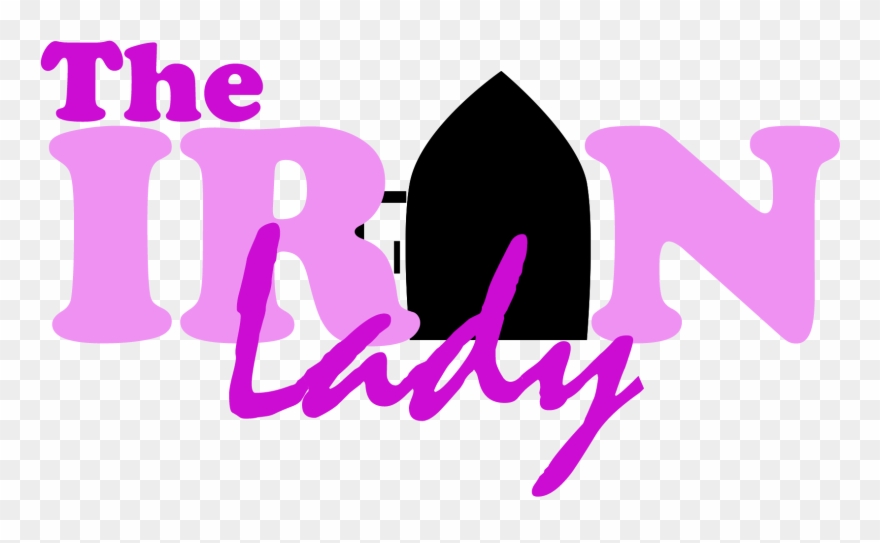 Iron Lady Ironing Services Clipart