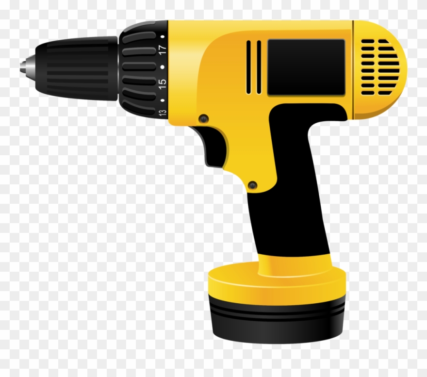 Download Electric Screwdriver Clipart Png Photo - Taladro Electrico Png Transparent Png
