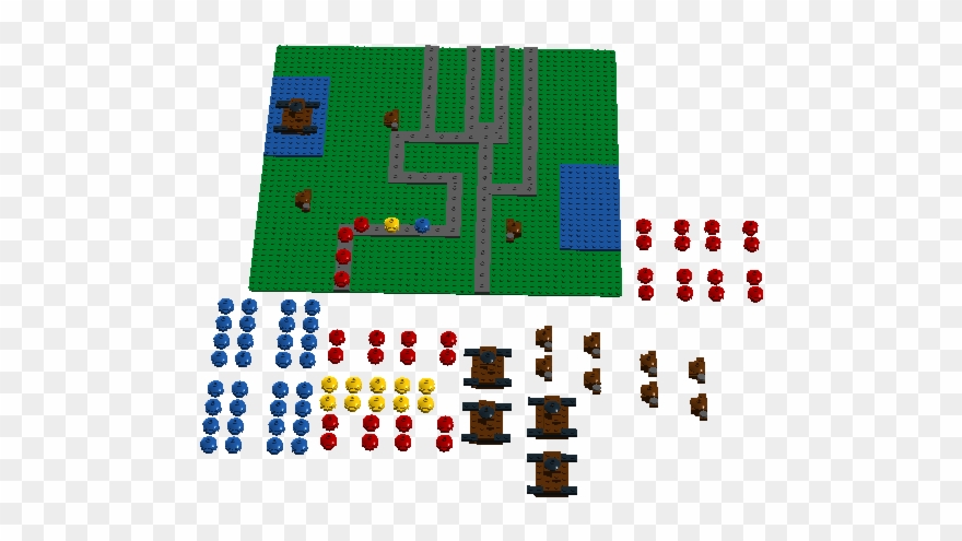 Bloons Tower Defense - Lego Tower Defense Clipart