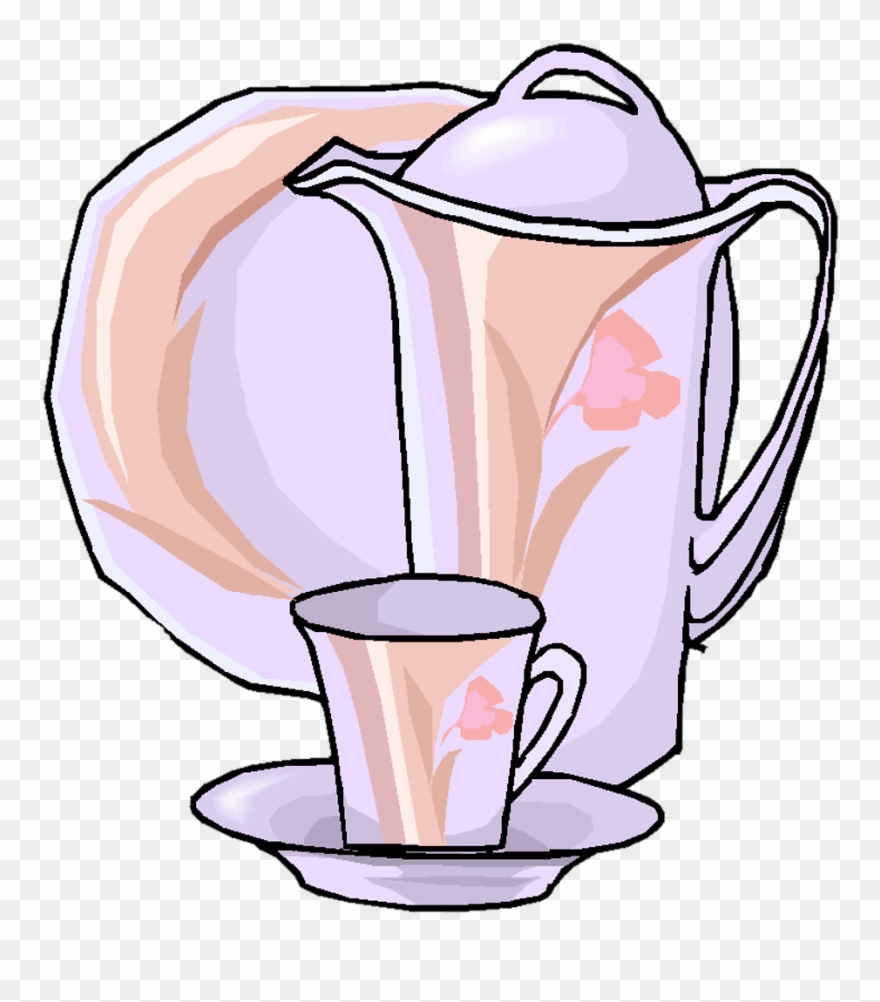 Tea Cup Plate Cup Of Tea Png Image - Teacup Clipart