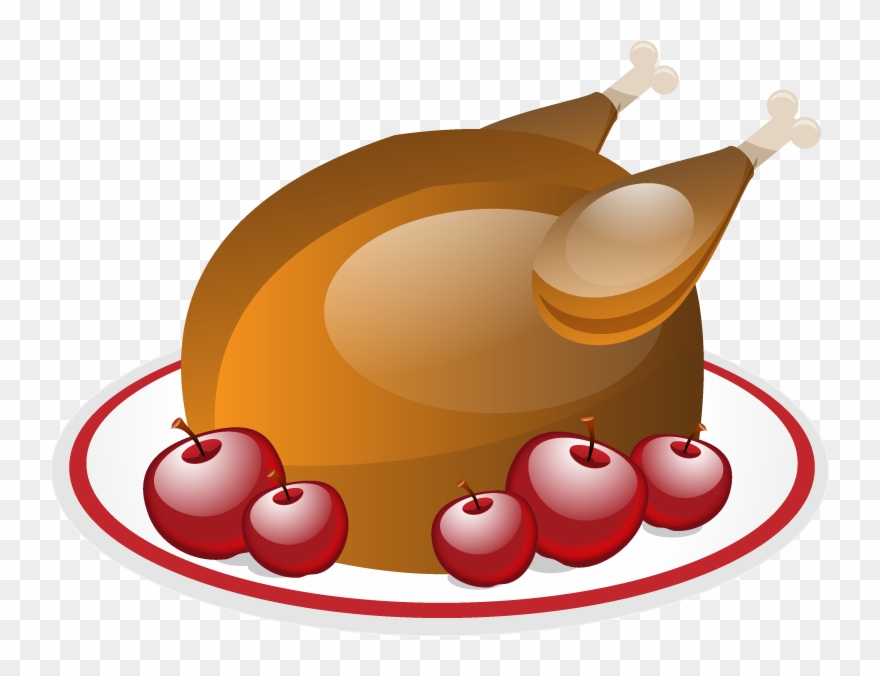 Moose Clipart Thanksgiving - Dinner - Png Download