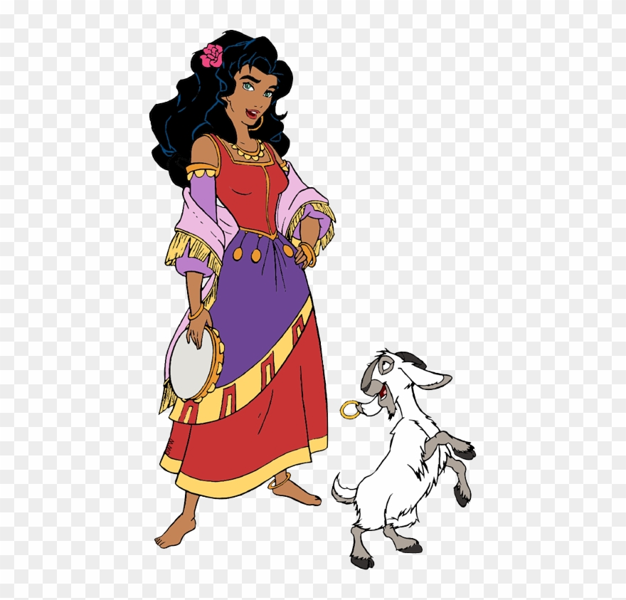 Esmeralda, Djali - Esméralda Clipart