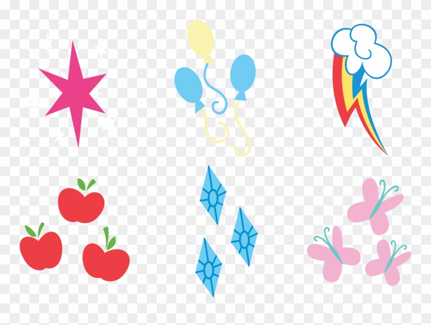 Pinterest Face Paintings Symbols - Equestria Girls Cutie Mark Clipart