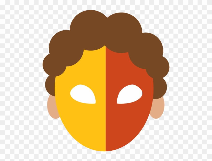 Facepainting Face Illustration Flat Art Paint - Illustration Clipart