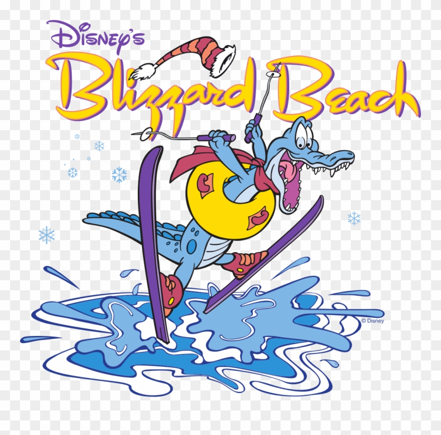Disney Attraction Examination - Disney World Blizzard Beach Logo Clipart