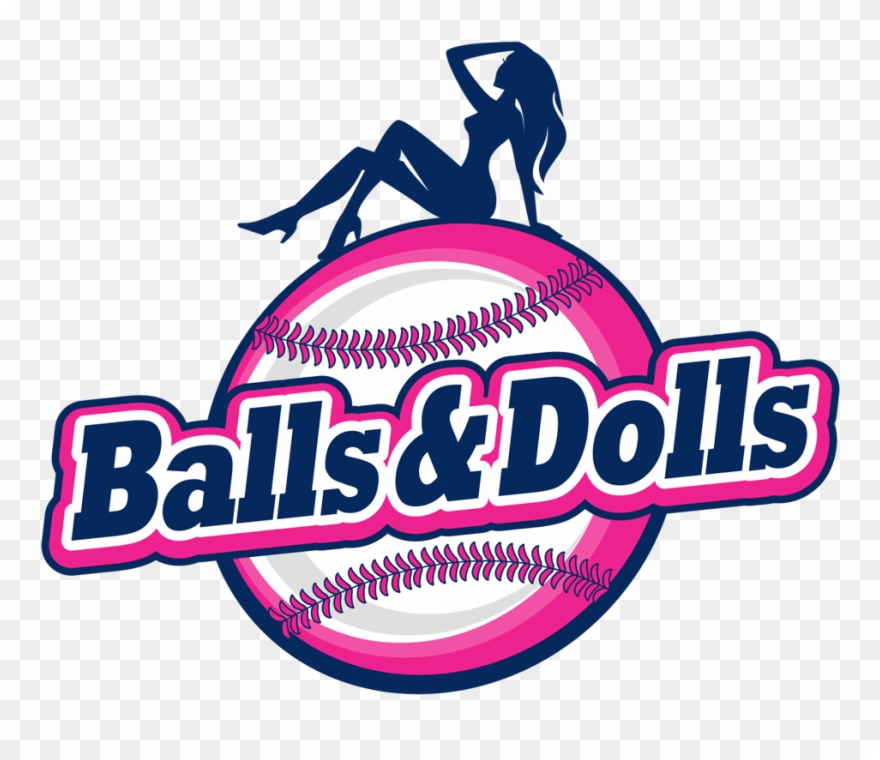 Balls & Dolls Baseball Team - Balls And Dolls Softball Clipart