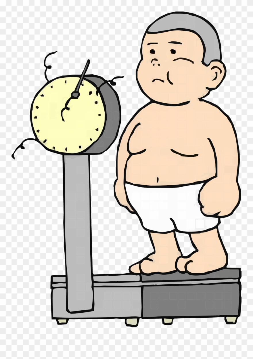 Weight Gain/loss - Obese Children Clipart