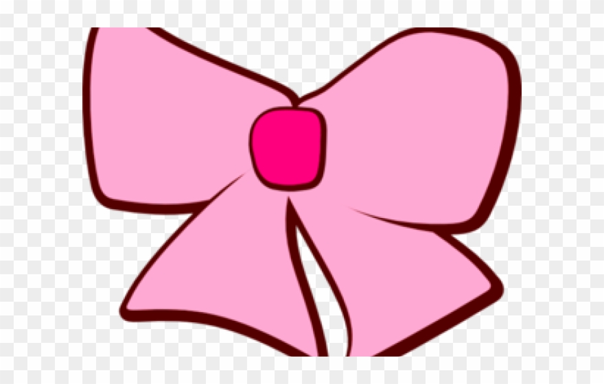 Baby Girl Clipart Bow - Laço Vetor Rosa Png Transparent Png