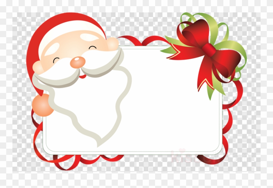 Tarjeta De Santa Clipart Santa Claus Christmas Day - Santa Claus Card Png Transparent Png