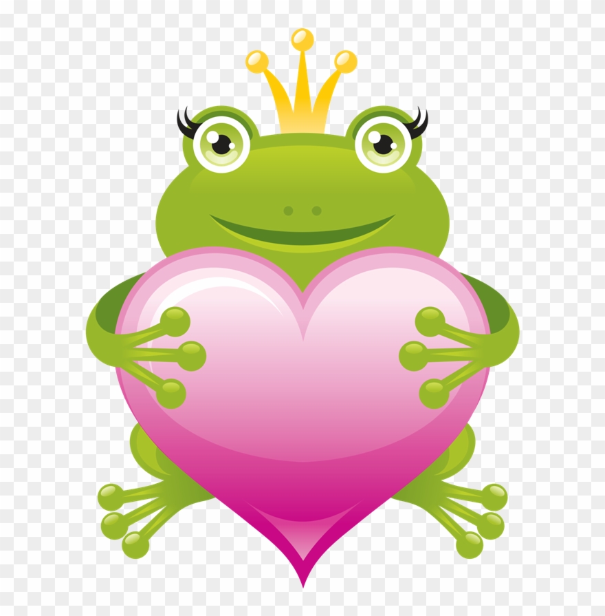 Kurbağa Prenses Nasıl Çizilir Clipart