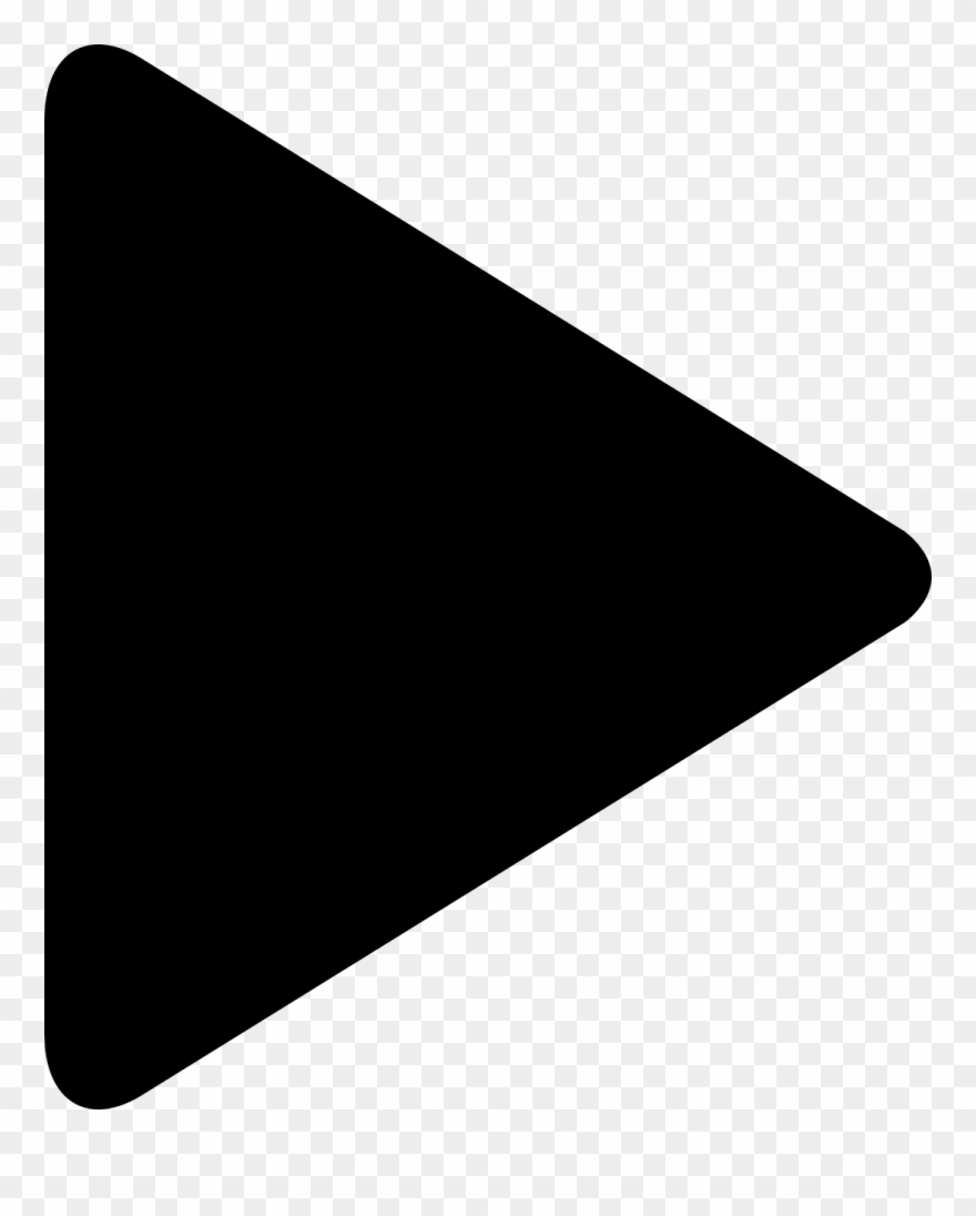 Play Start Arrow Right Music Png Image - Ios Play Icon Png Clipart