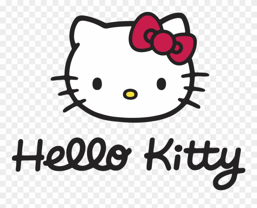 Hello Kitty Logo Font - Hello Kitty Logo .png Clipart