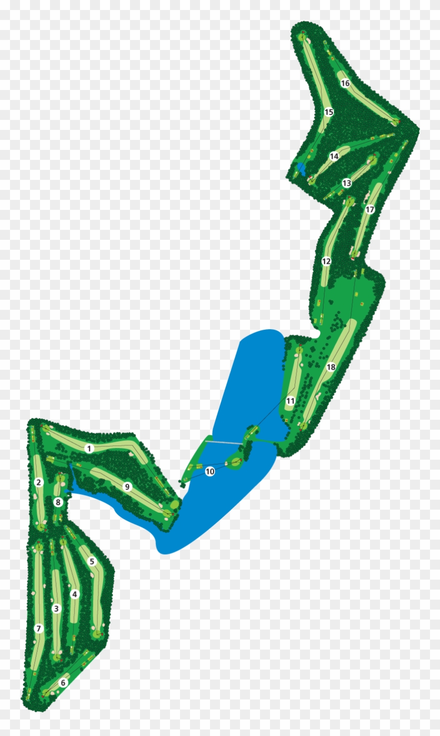 Oacc Course - Ocean Acres Golf Course Clipart