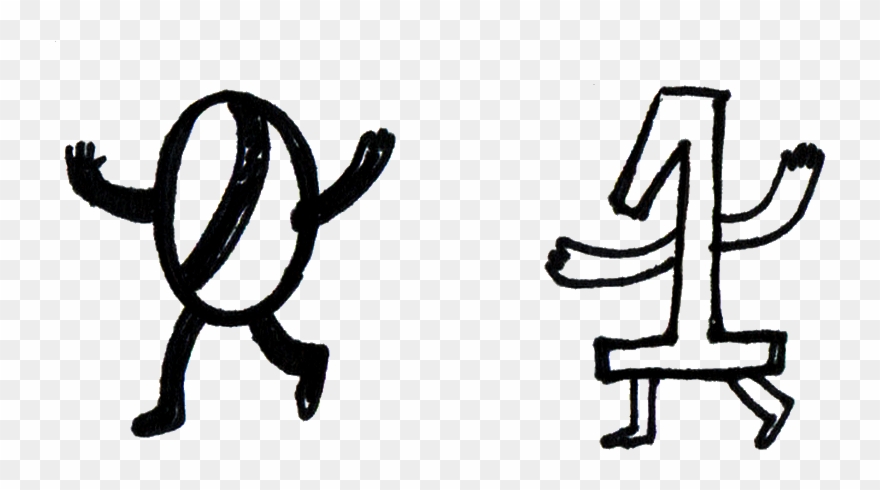 When We Work With Digital Electronics, Zero And One - Zero And One Clipart
