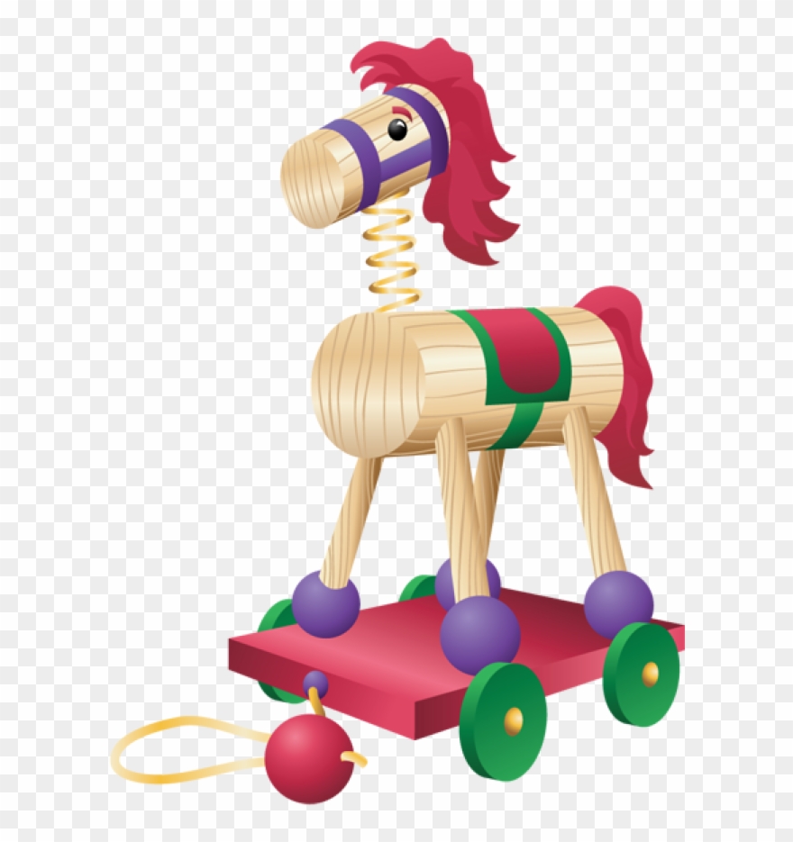 Clip Art - Santa's Bag Of Toys Clipart - Png Download
