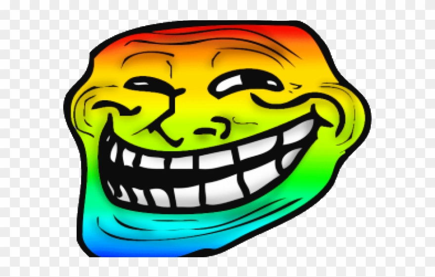 Troll Face Transparent Trollface Clipart 14 900 X 723 - Troll Face Emoji - Png Download
