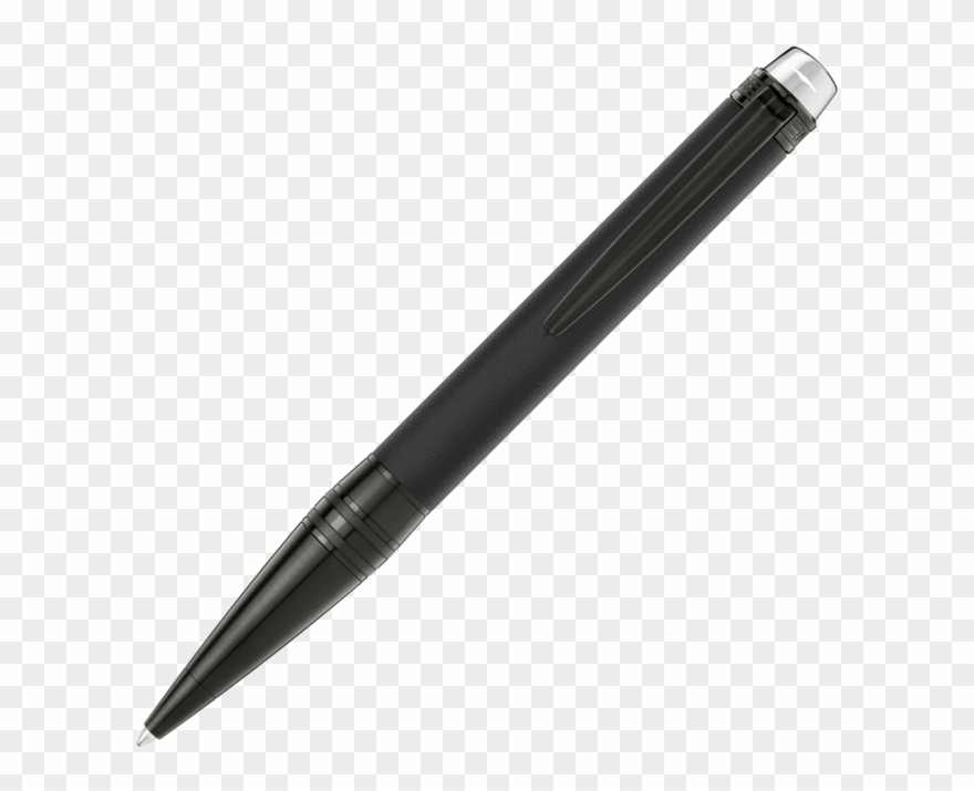 Montblanc Bp Starwalker Ultra Black - Montblanc Starwalker Ultra Black Ballpoint Pen Clipart