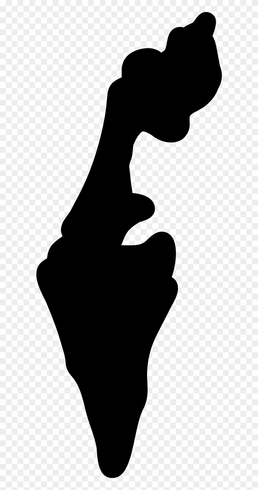 Map Filled Icon Free - Israel Icon Clipart