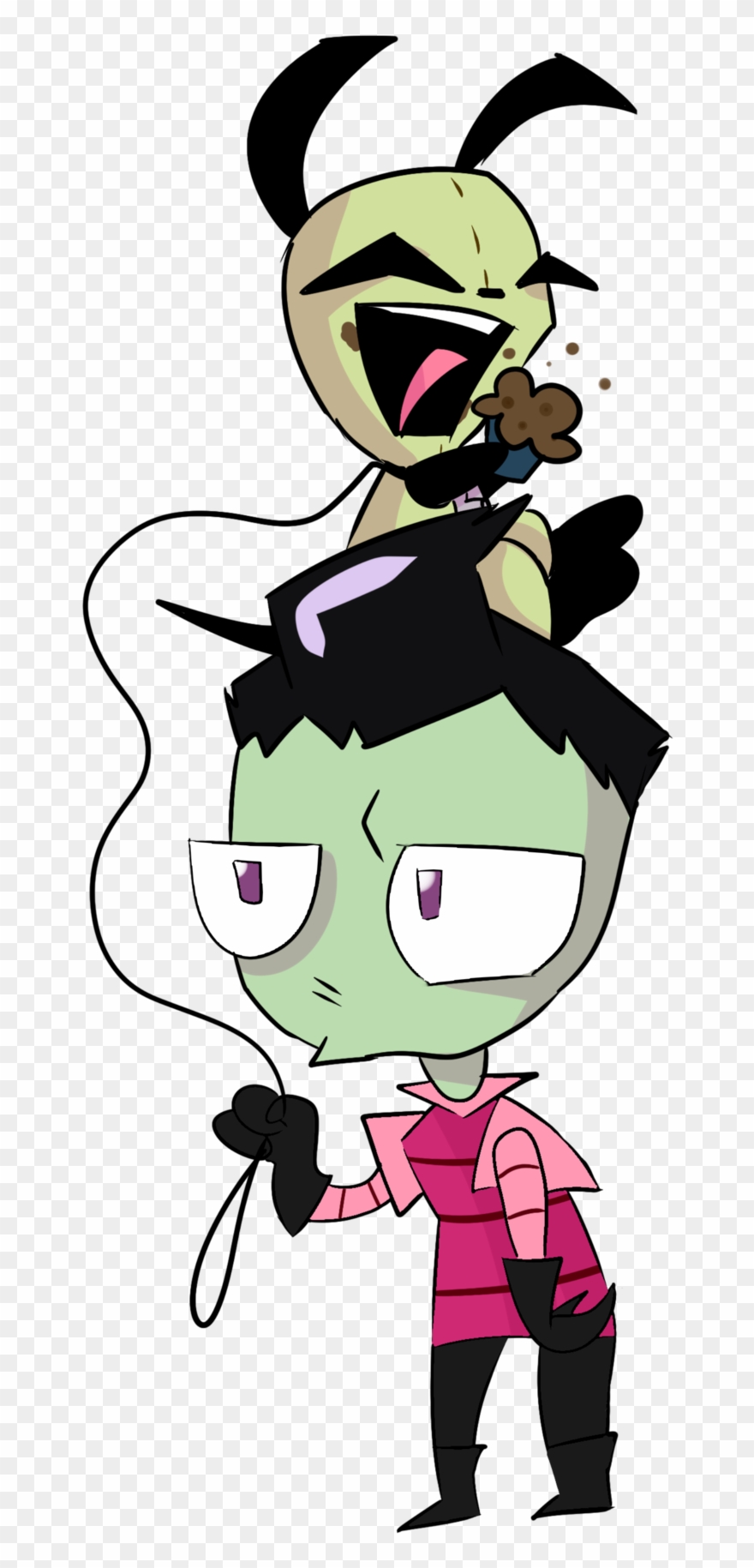 Cuties Invader Zim Characters, Worms Clipart
