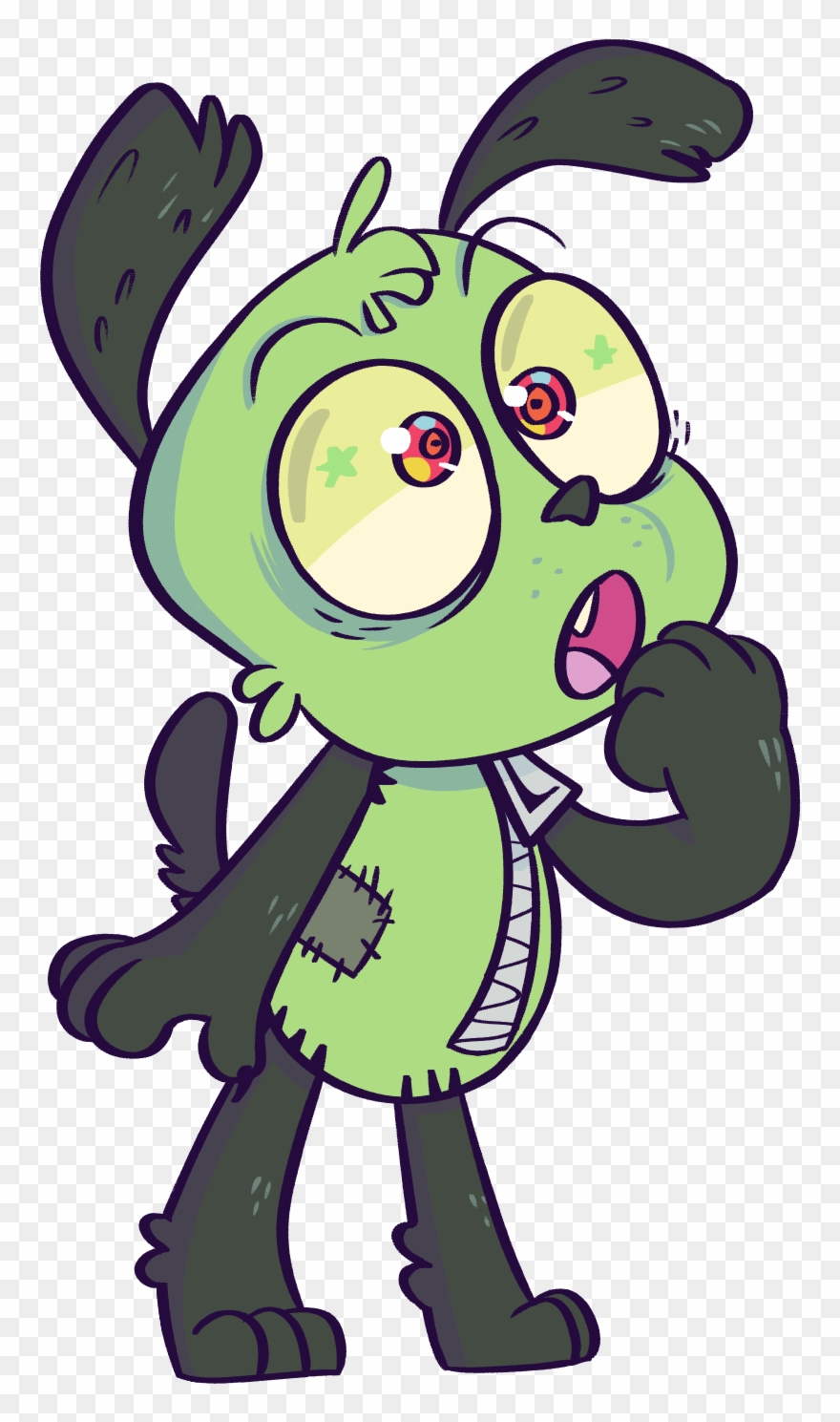 Invader Zim Characters - Dog Clipart