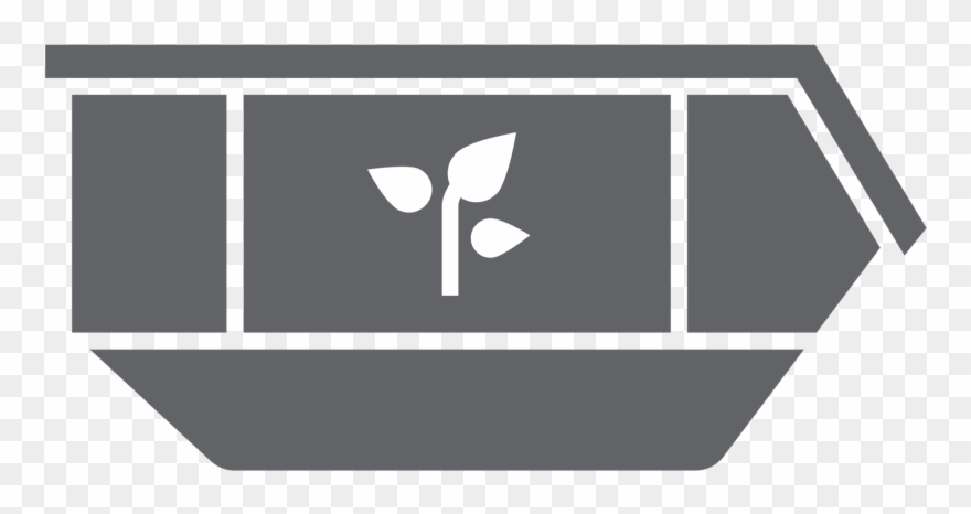 Skip Bin Garden Waste - Waste Clipart