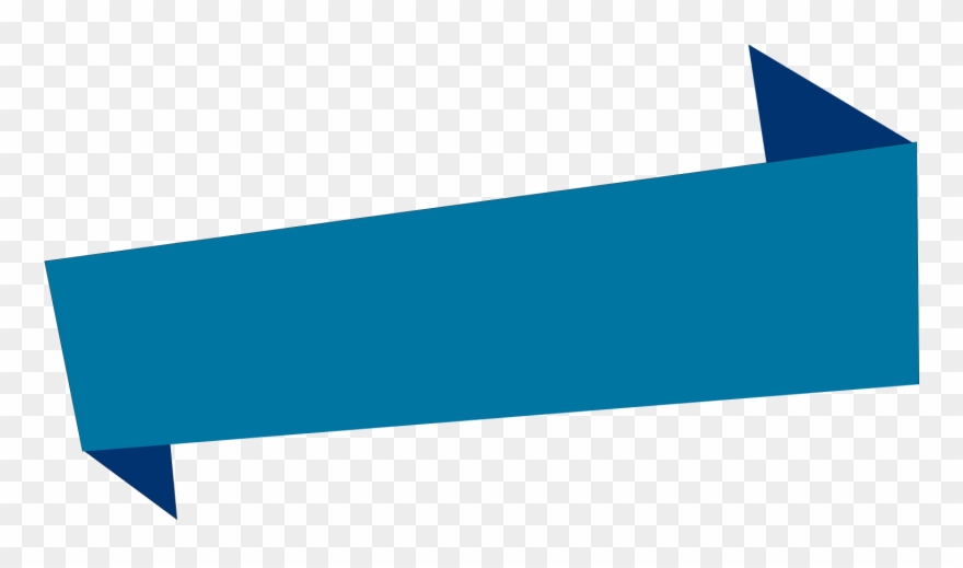 Clip Art Blue Ribbon Banner - Blue Ribbon Banner Png Transparent Png