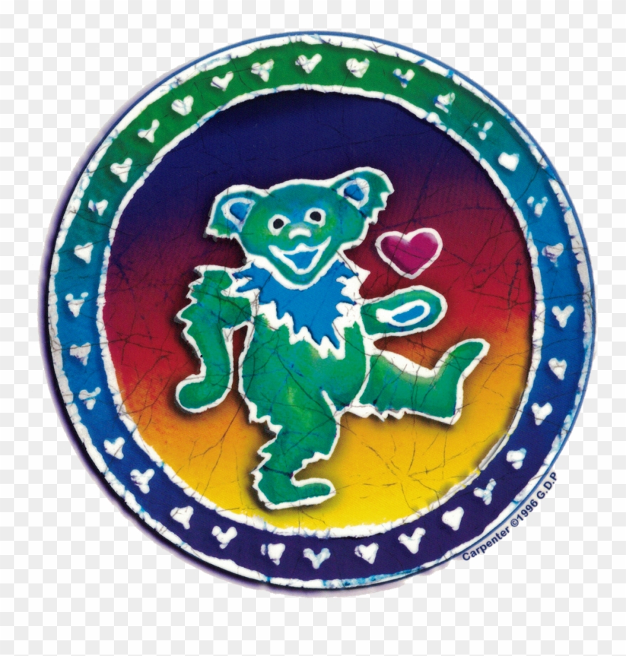 Grateful Dead Dancing Bear Batik - New Empire Of Brazil Clipart