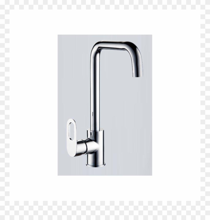 Mil-0089 Single Lever Mixer With High Swivel Spout - Blender Clipart