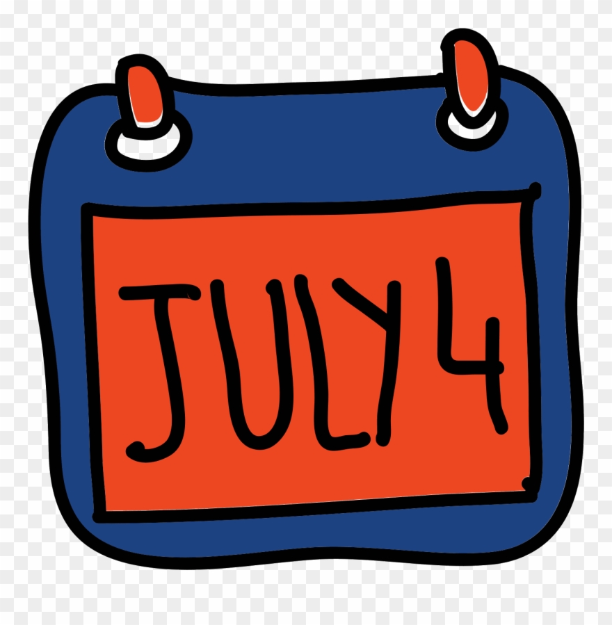 Independence Day Icon - 日历 可爱 Clipart