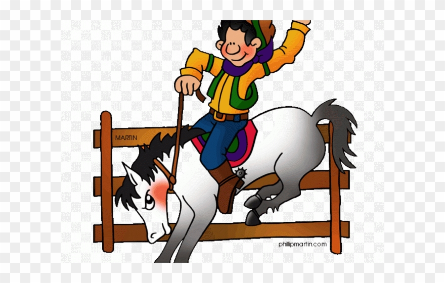 Clipart Free Download Cartoon Rodeo Clipart - Verb To Have Got - Png Download