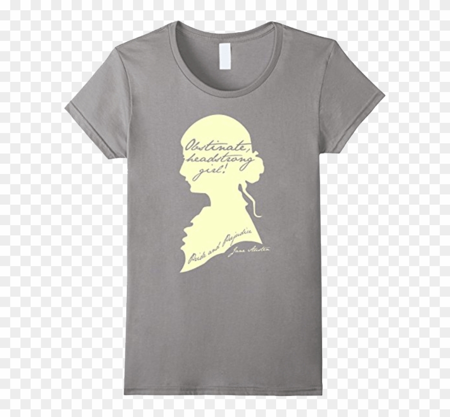 Obstinate Headstrong Girl Tshirt, Ultimate Jane Austen - Obstinate Headstrong Girl (pride And Prejudice Jane Clipart