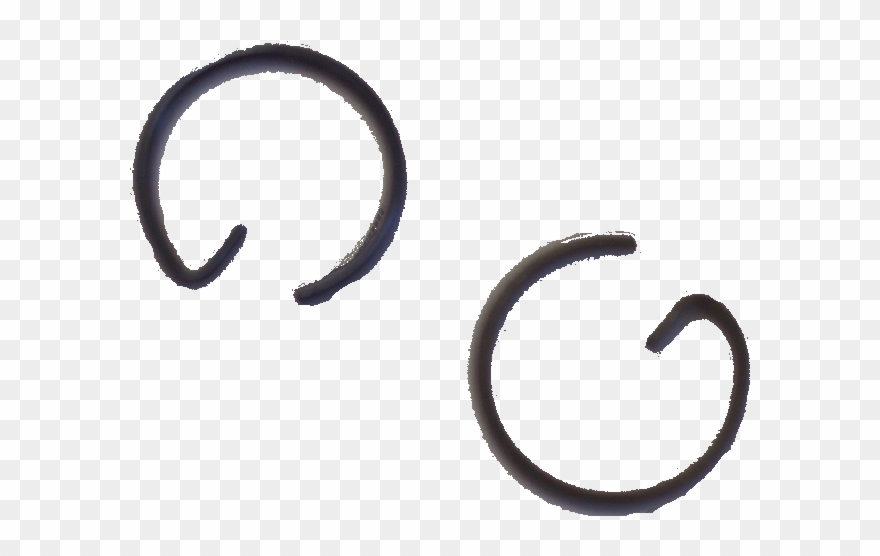 Piston Snap Rings Clipart