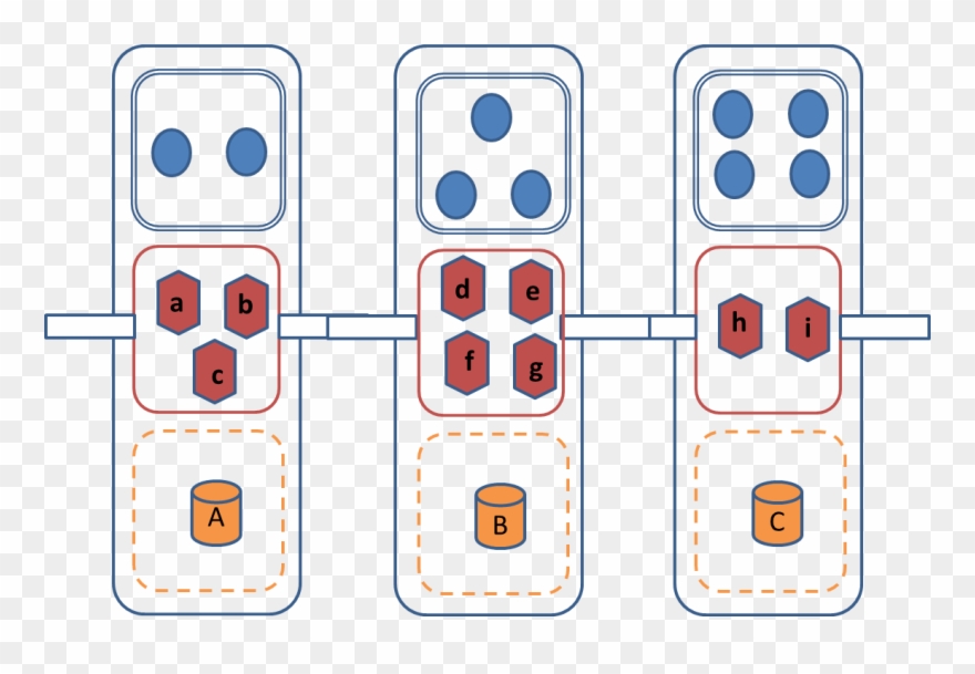 Closeup Of Snowman Architecture Clipart