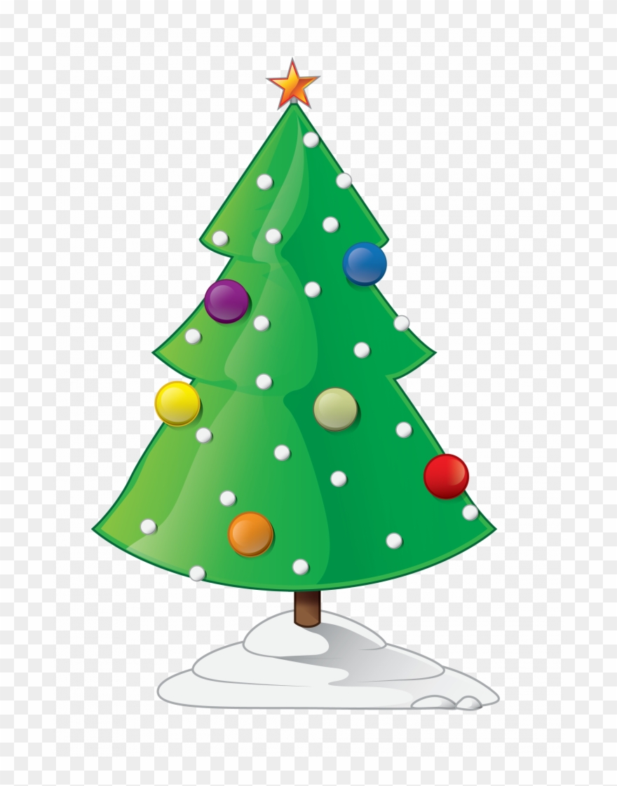 Medium Size Of Christmas Tree - Decorated Christmas Tree Animated Clipart