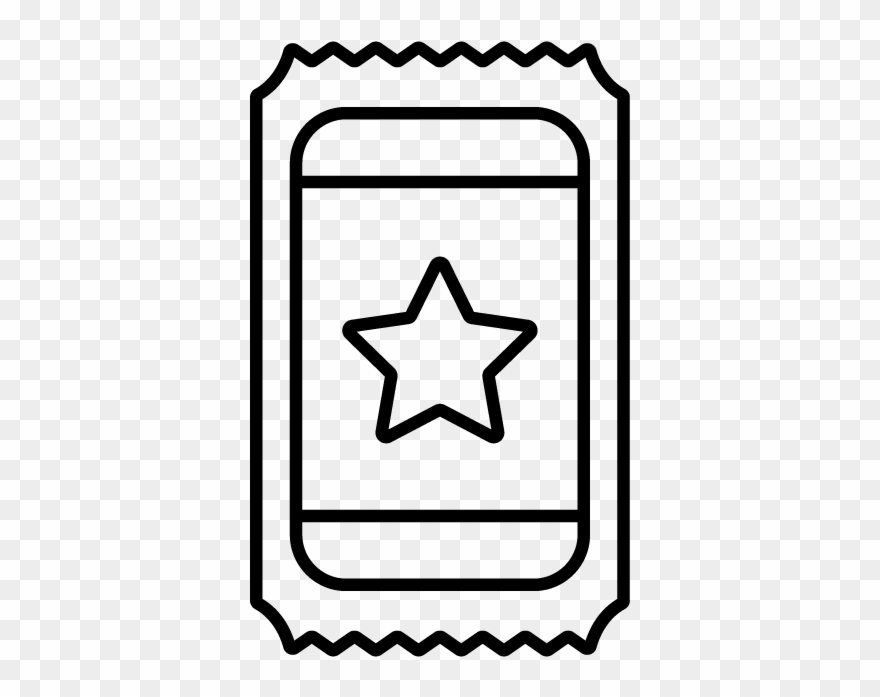 Unruly Standard Icons 201706 Ticket Stub - Italian Festival Portland Clipart