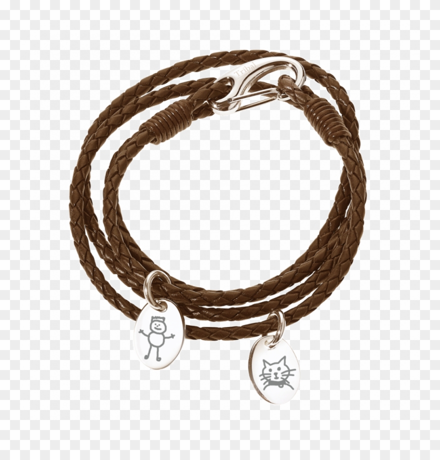 Clipart Royalty Free Download Childrens Leather - Childrens Drawing Leather Bracelet - Png Download