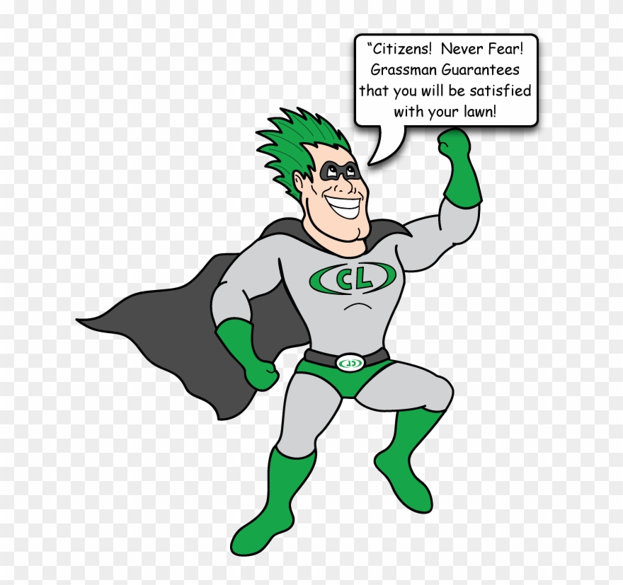 Not Only Do We Promise To Make Your Lawn Green, Weed-free - Grassman Clipart
