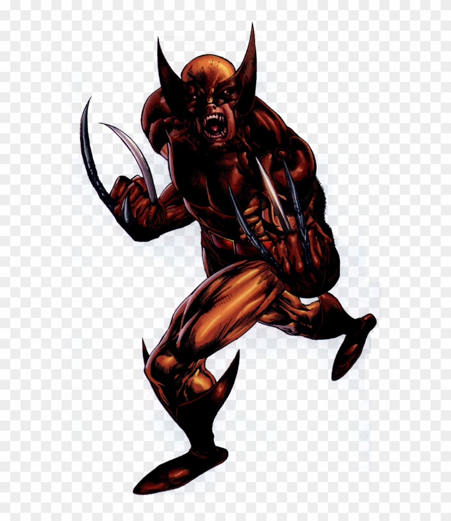 Drawing Wolverine Dark - Dark Wolverine Png Clipart