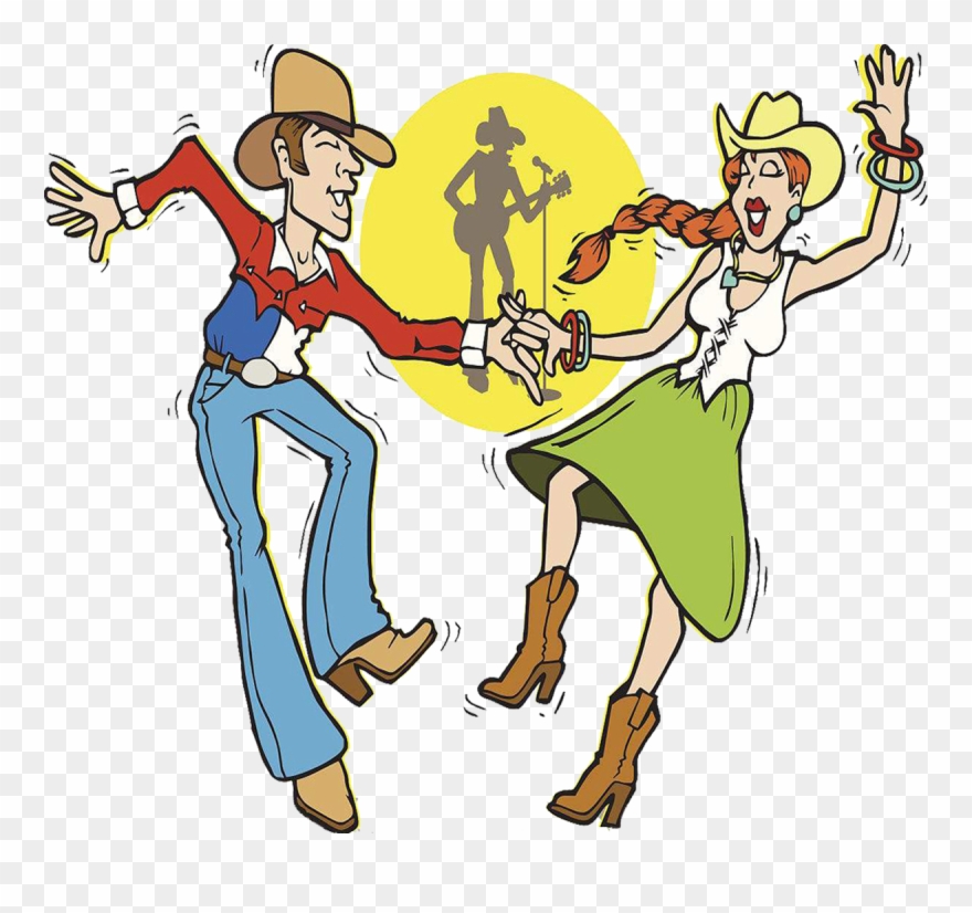 Country Music Art Countrywestern Carnival Floor Transprent - Country–western Dance Clipart