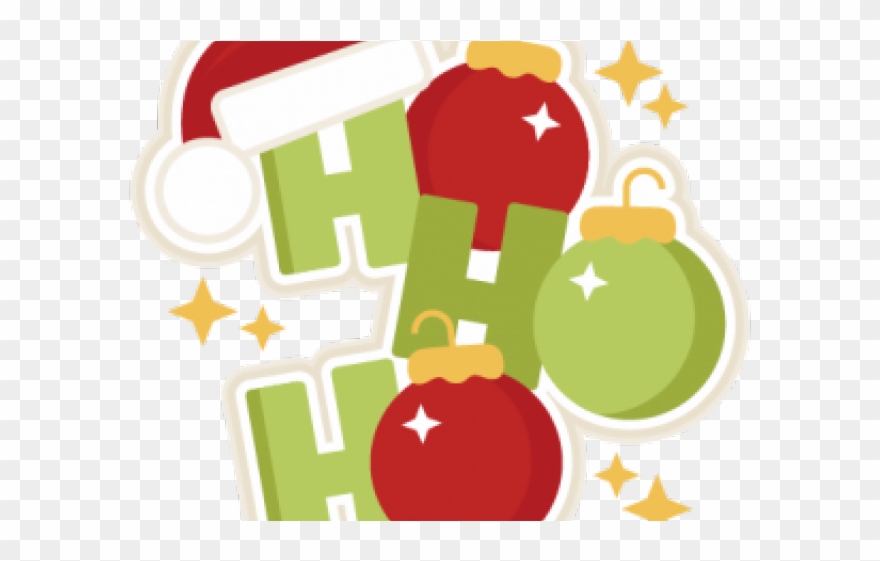 Cute Clipart Christmas - Ho Ho Ho Png Transparent Png