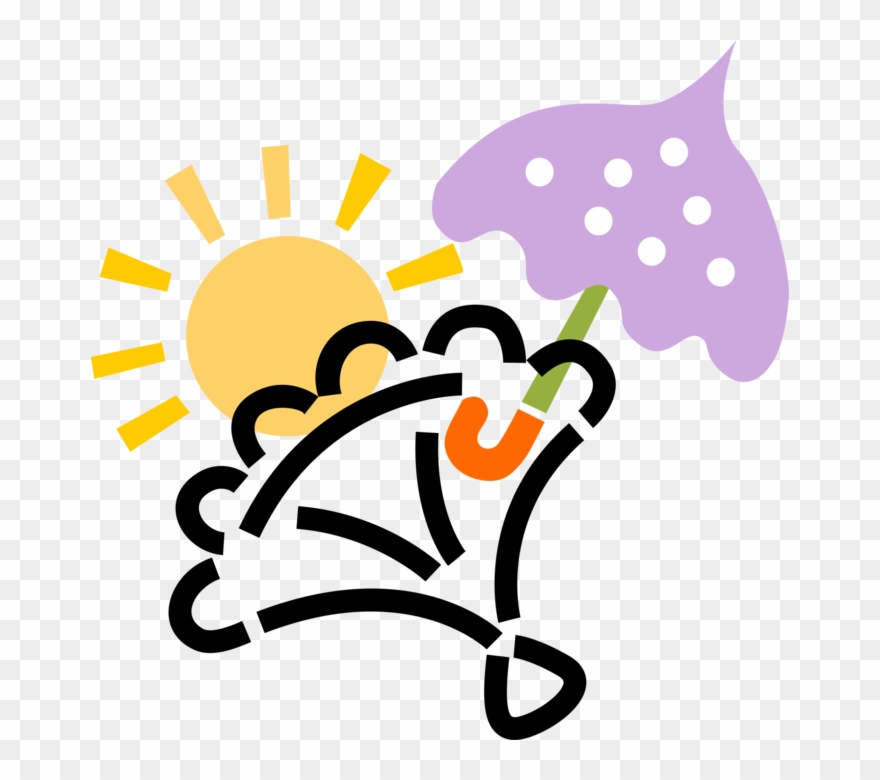 Vector Illustration Of Decorative Folding Hand Fan Clipart