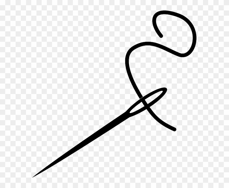 Advanced Cross Stitch - Sewing Needle Transparent Background Clipart