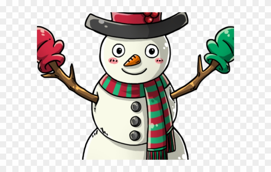 Muñeco De Nieve Animado Png Clipart