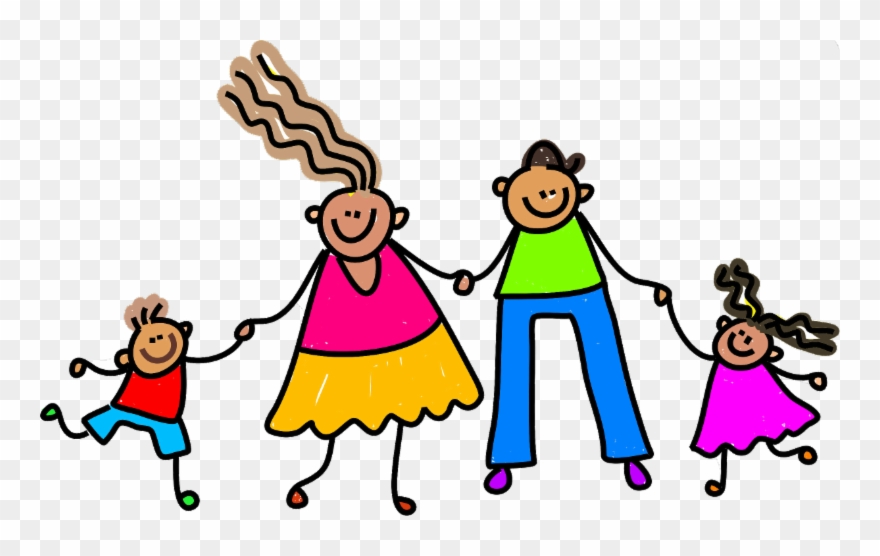 Keeping Your Kindergartner Safe From Lead - Happy Family Clip Art - Png Download