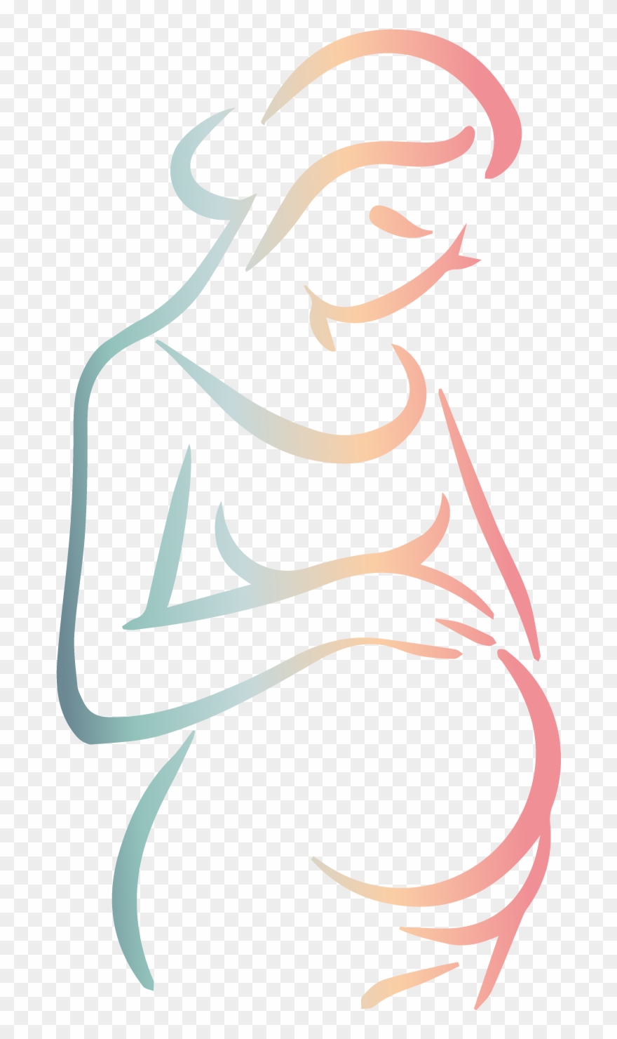 Great Obstetrical And Neonatal Syndromes - Pregnant Women Svg Clipart
