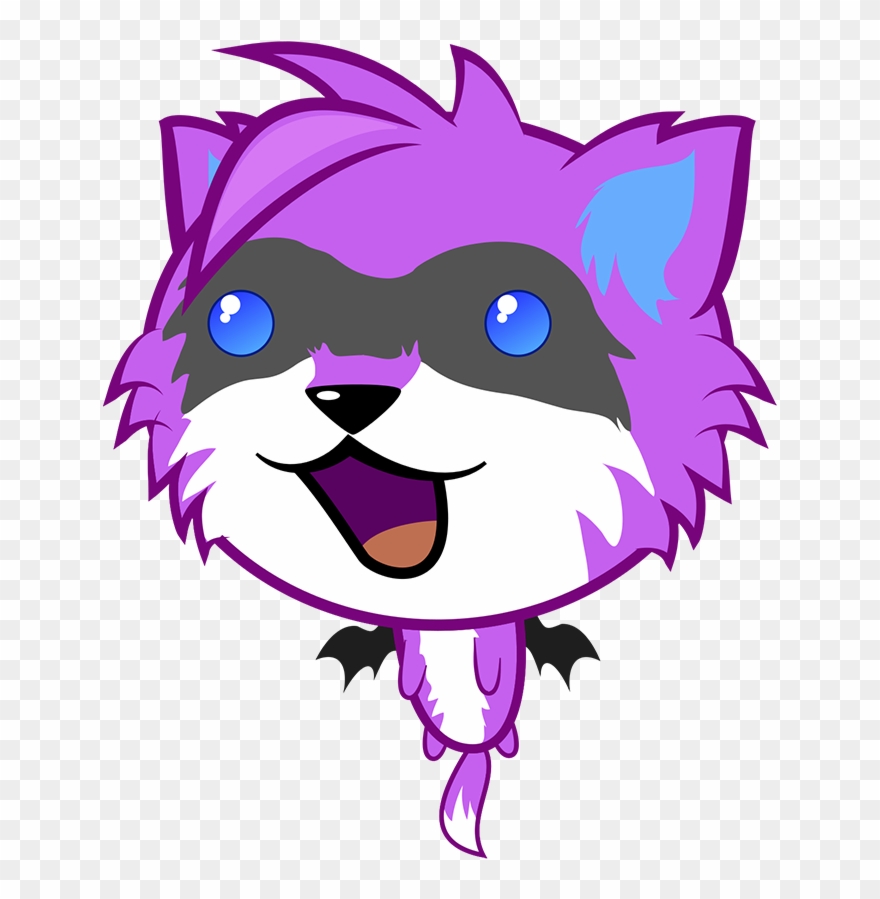 Floaty Foxtailedcritter {{cat Face}} - Cartoon Clipart